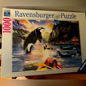 Ravensburger Orca Whale 1000 Piece Puzzle